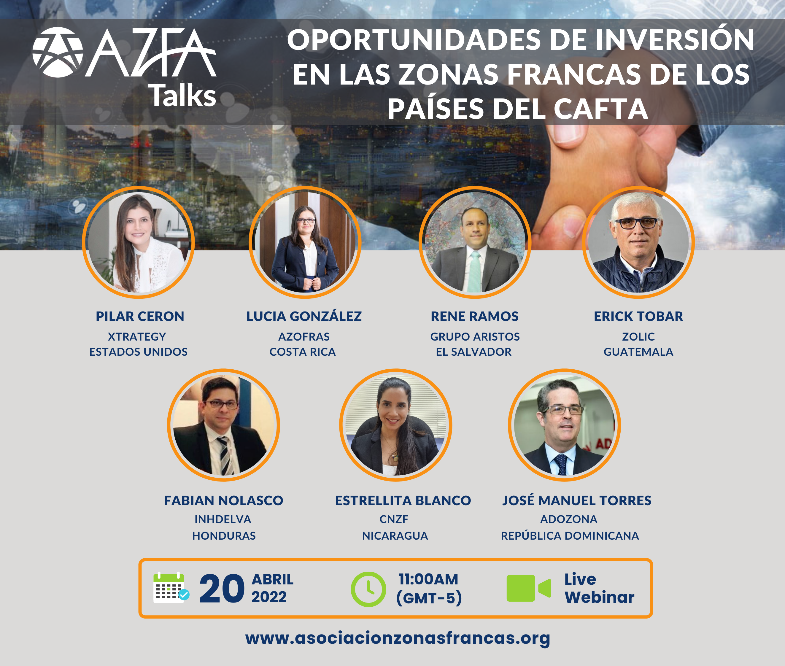 AZFAtalks | Oportunidades de inversión en las Zonas Francas de los países del CAFTA