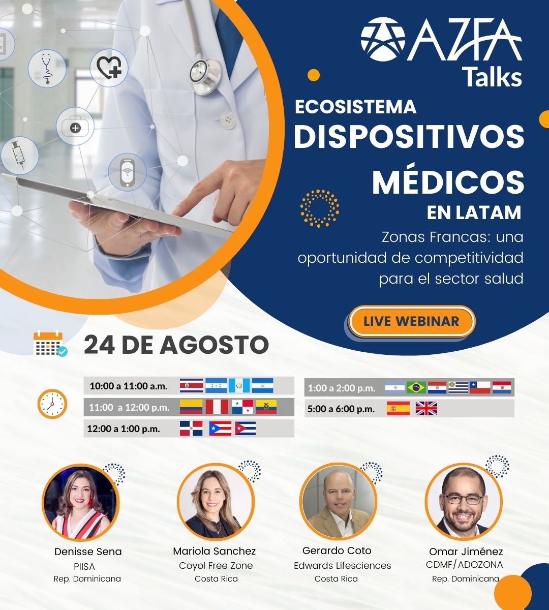 AZFATalks | Dispositivos Médicos en las ZFs de LATAM