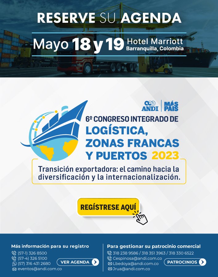 VI Congreso Integrado de Logística, Zonas Francas y Puertos