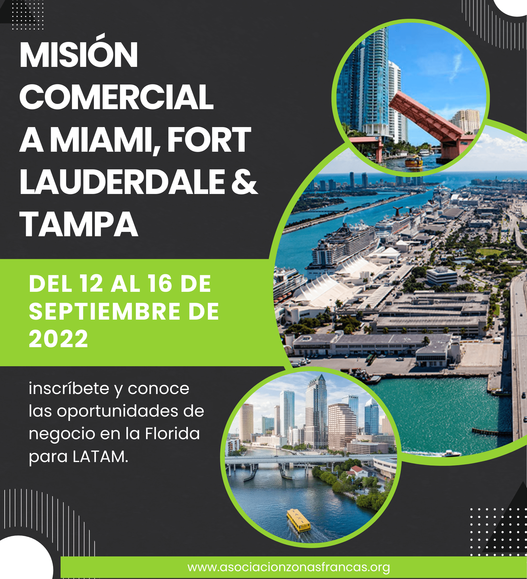 Misión comercial a Miami, Fort Lauderdale y Tampa