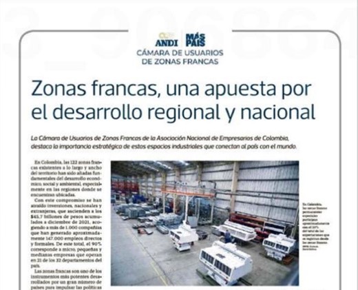 Zonas Francas, una apuesta por el desarrollo regional y nacional