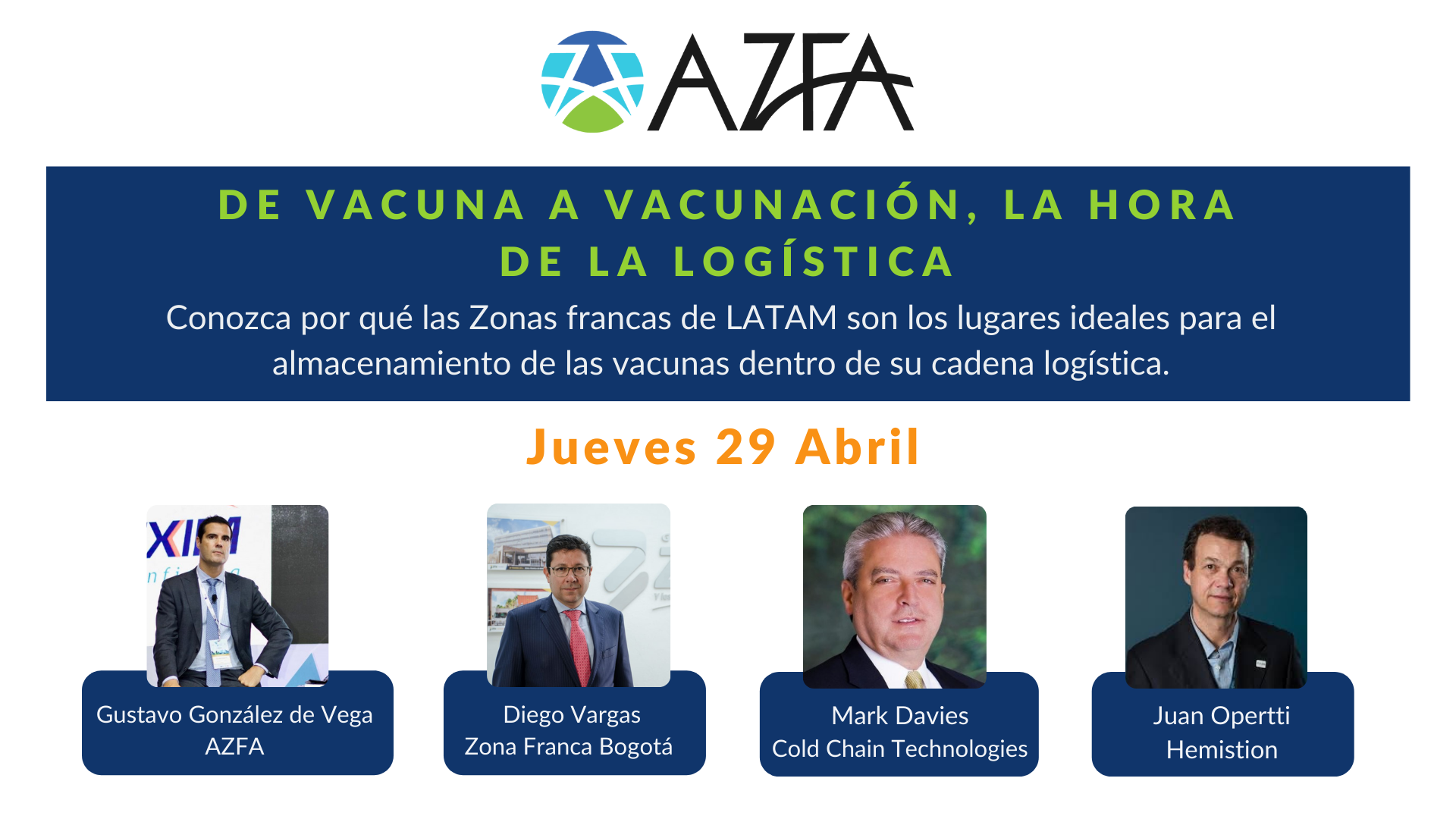 "De la vacuna a la vacunación, la hora de la logística".