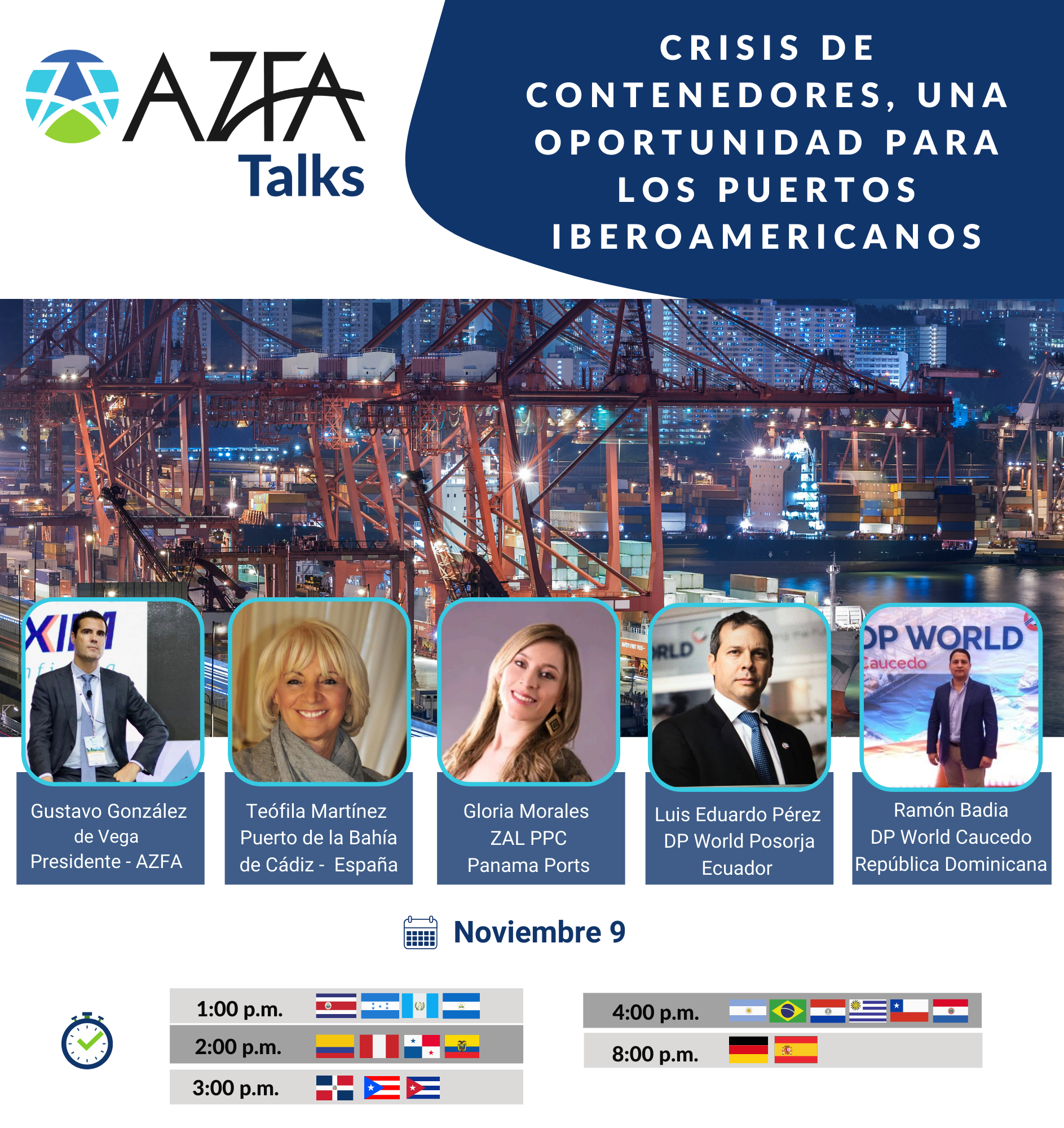 AZFATalks | Crisis de contenedores ¿Una oportunidad?