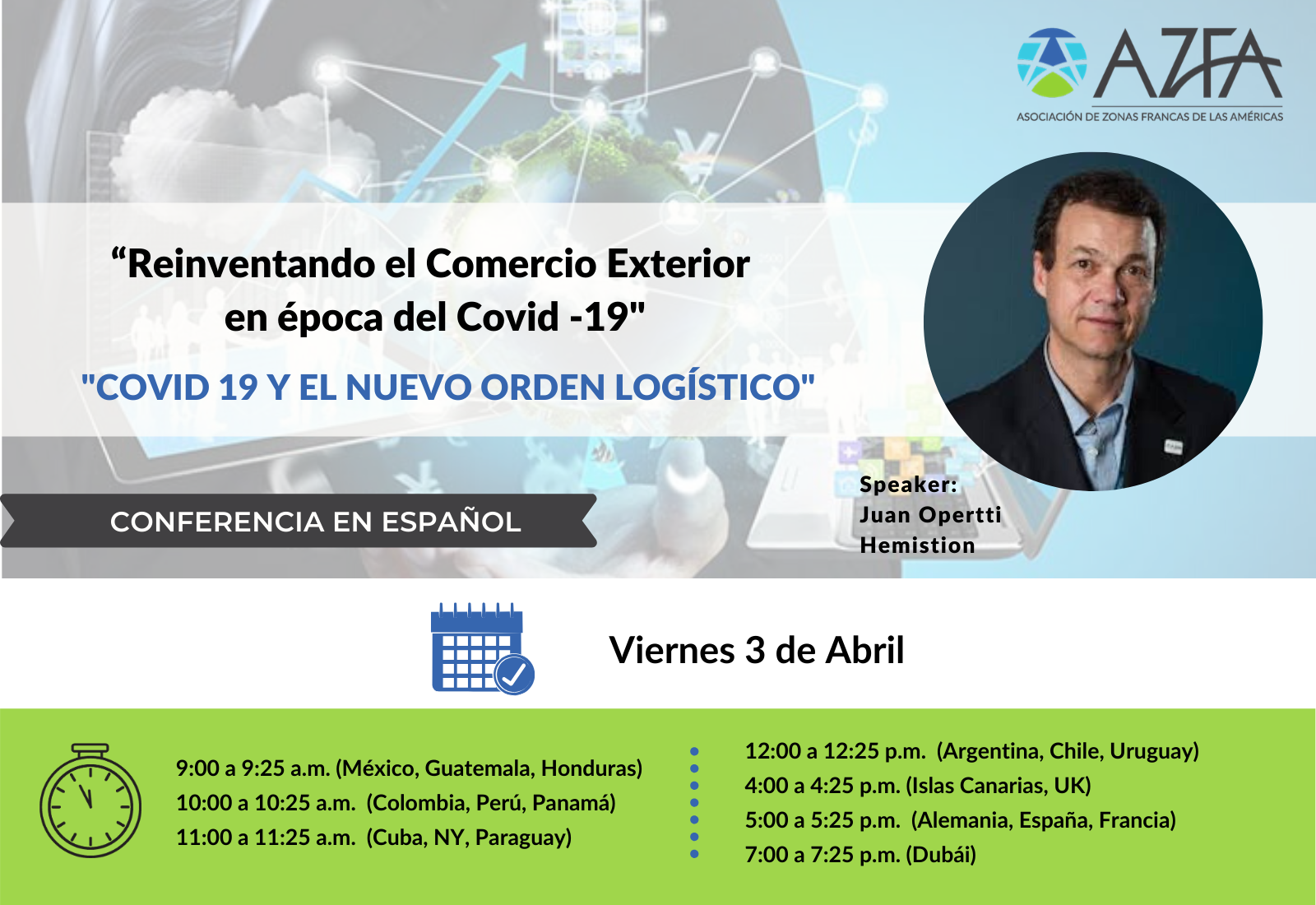 Virtual Trade Summit | Covid19 y el nuevo orden logístico